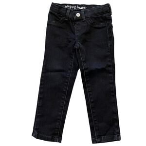 Jumping Beans Black Skinny Jeans Jeggings Size 2T